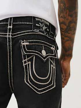RICKY SUPER T ROPE STITCH STRAIGHT JEAN