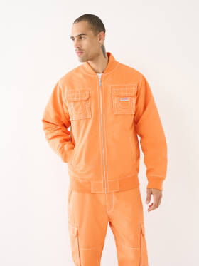 BIG T ZIP BOMBER JACKET
