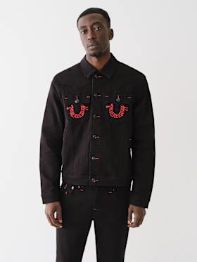 JIMMY EMBROIDERED HORSESHOE JACKET 