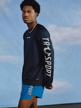 TRUE SPORT LONG SLEEVE RAGLAN TEE