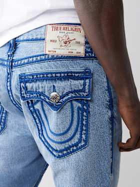 RICKY ROPE STITCH FLAP STRAIGHT JEAN