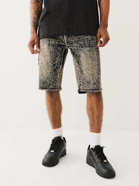 RICKY MARLED SUPER T FRAYED SHORT