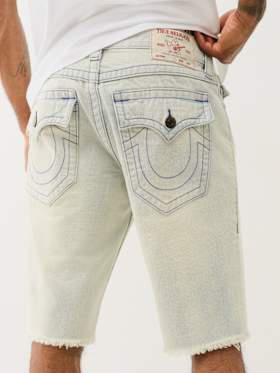 RICKY FRAYED FLAP SHORT