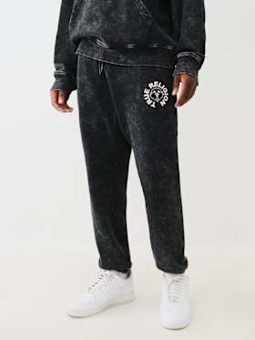 MINERAL WASH BUDDHA FACE JOGGER