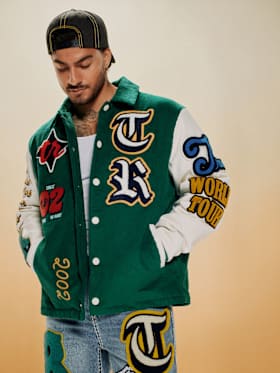 CORDUROY VARSITY JACKET