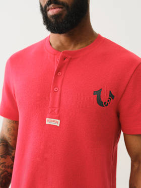 REGISTERED HORSESHOE HENLEY TEE