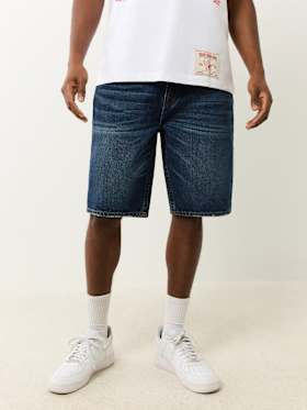 BOBBY FLAP BAGGY DENIM SHORT