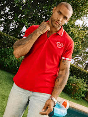 BIG T HORSESHOE POLO SHIRT