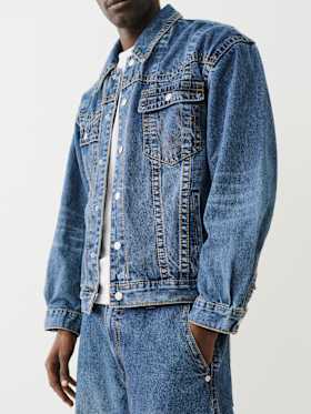 DENIM BIG T JACKET