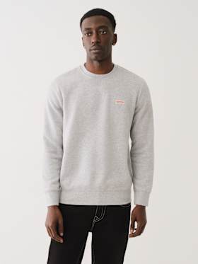 OG LOGO PATCH CREW SWEATSHIRT