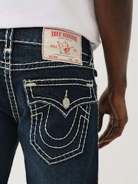 RICKY FLAP SUPER T STRAIGHT JEAN 32"