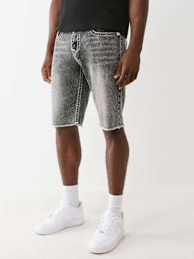 RICKY SUPER T FRAYED SHORT