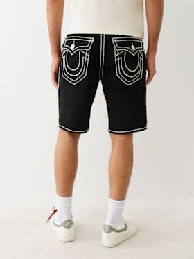 BOBBY ROPE STITCH FLAP SHORT