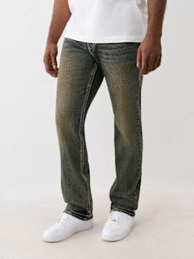 RICKY TRIPLE SINGLE NEEDLE STRAIGHT JEAN 34”
