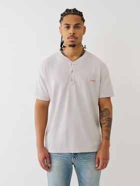 MINERAL PATCH HENLEY TEE
