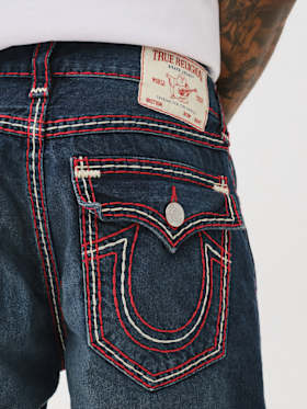 BOBBY SUPER T TRIPLE LOGO BAGGY JEAN 32"