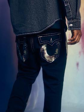 RICKY CAMO POCKET STRAIGHT JEAN 34"