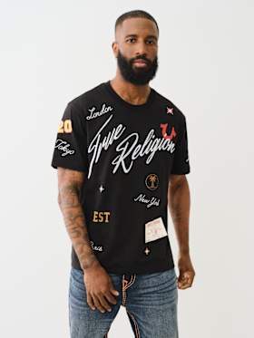 SCATTERED ART TEE