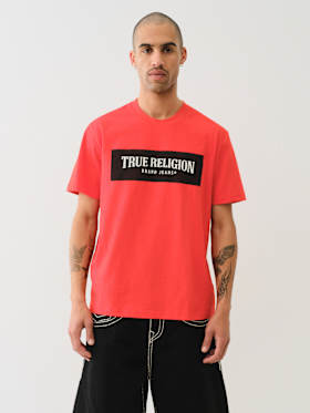 HEAVYWEIGHT MESH LOGO TEE