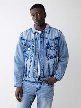 JIMMY ROPE STITCH OVERSIZED JACKET