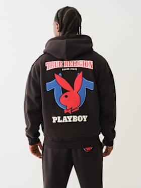 TRUE RELIGION X PLAYBOY ZIP HOODIE