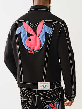 TRUE RELIGION X PLAYBOY JIMMY BIG T JACKET