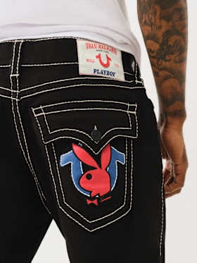 TRUE RELIGION X PLAYBOY ROCCO BIG T SKINNY JEAN