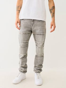 ROCCO STACKED FRAYED SKINNY JEAN