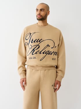 SCRIPT LOGO CREWNECK SWEATSHIRT