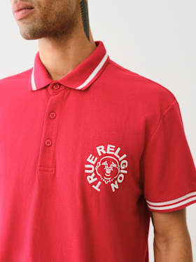 BUDDHA LOGO POLO SHIRT