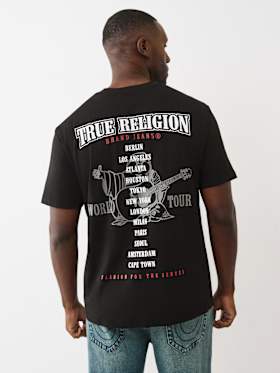 FLOCKED WORLD TOUR TEE