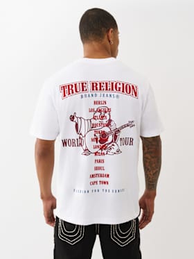 FLOCKED WORLD TOUR TEE