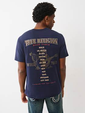 FLOCKED WORLD TOUR TEE