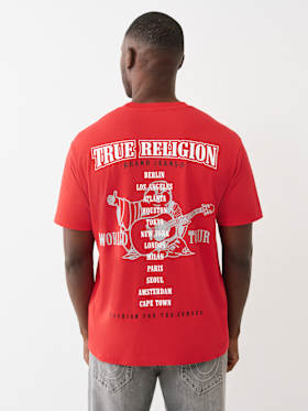 FLOCKED WORLD TOUR TEE
