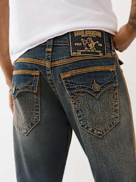 RICKY STRAIGHT SUPER T FLATLOCK JEAN 34”