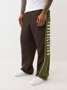 COLOR BLOCKED NYLON JOGGER