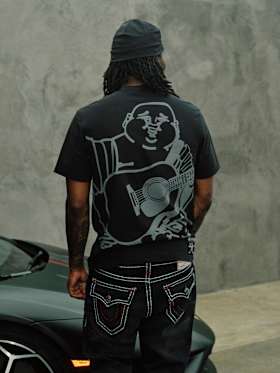 BUDDHA SHADOW LOGO TEE