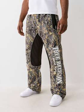 BUDDHA CAMO MESH TRACK PANT