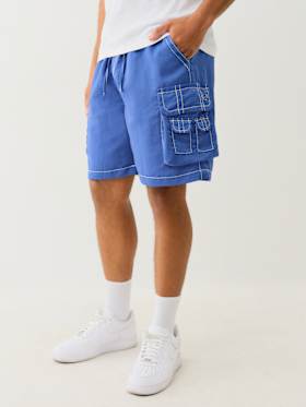 BIG T NYLON CARGO SHORT