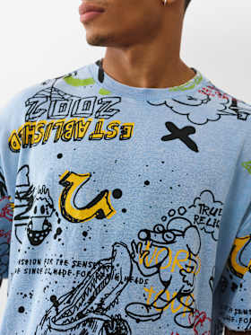 BOXY GRAFFITI GRAPHIC TEE
