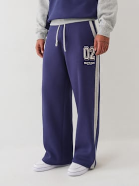 COLORBLOCK BAGGY SWEATPANT
