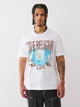 BUDDHA FACE HORSESHOE TEE