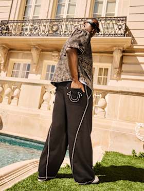 TWISTED TRIPLE BIG T SWEATPANT