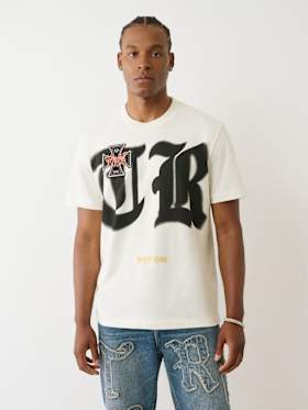 HEAVYWEIGHT TRUE BIKER LOGO TEE 
