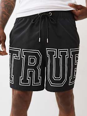 BLOCK LOGO NYLON SHORT