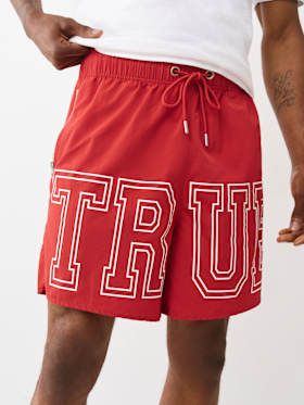BLOCK LOGO NYLON SHORT