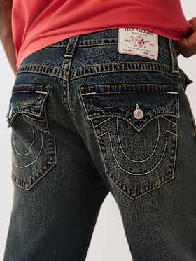BOBBY BAGGY FLAP BOOTCUT JEAN 32"