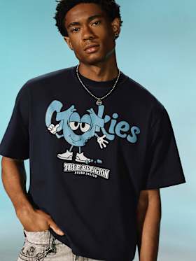 TRUE RELIGION X COOKIES SHOEY BOXY TEE