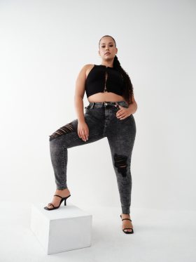 JENNIE MID RISE CURVY SKINNY JEAN