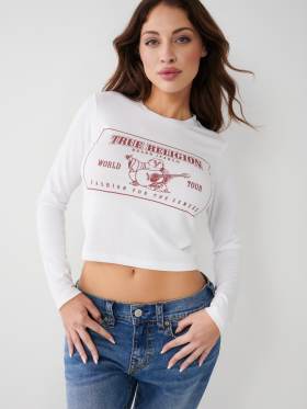 LONG SLEEVE LOGO BABY TEE